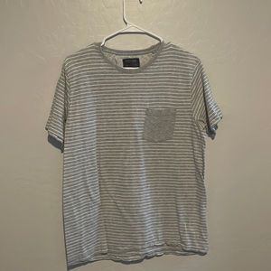 Denim and Flower t shirt